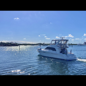 52 Searay - Full Exterior View on Water