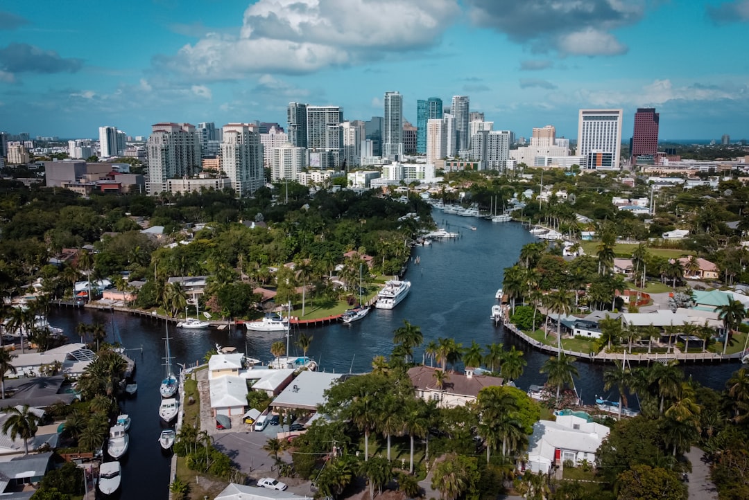 group celebrating a birthday party on a boat in South Florida